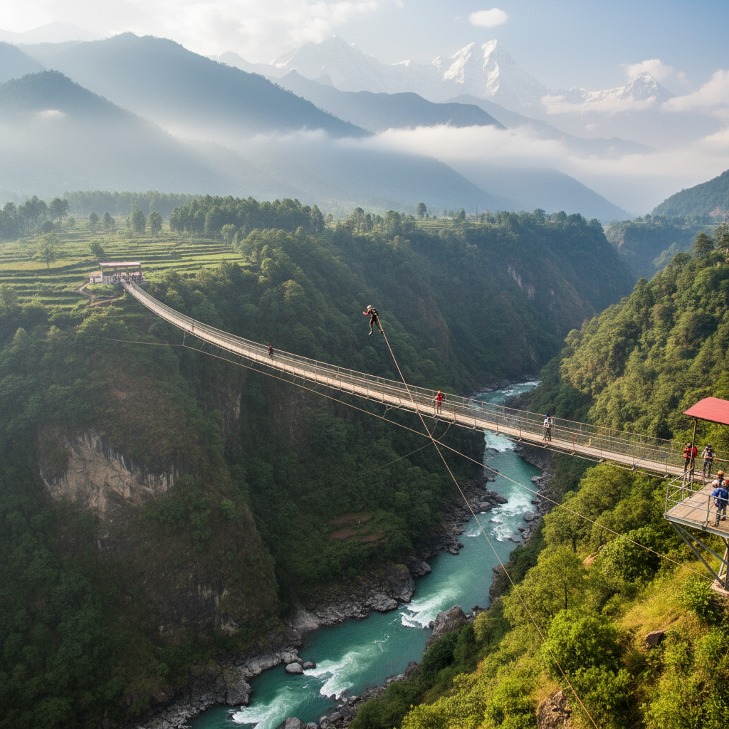 Bungee Jumping, Paragliding Sports